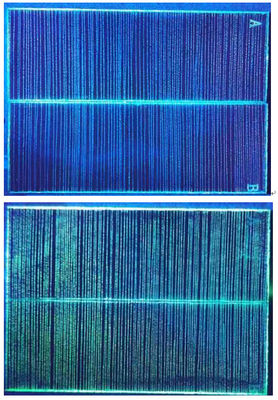 ट्विन NiCr संवेदनशीलता पैनल क्रैक टाइपⅠASTM E1417 AMS 2647D ISO 3452 JIS Z 2343-3