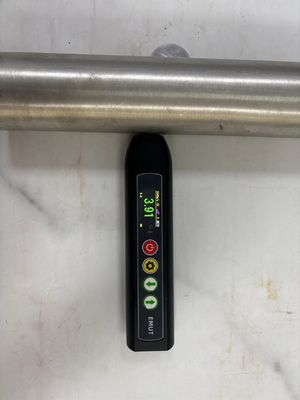 उच्च तापमान सतह के साथ एक स्कैन बी स्कैन EMAT वायु युग्मन अल्ट्रासोनिक मोटाई गेज