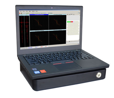 एनडीटी पोर्टेबल एडी करंट परीक्षण उपकरण 14.8v निर्मित लिथियम बैटरी