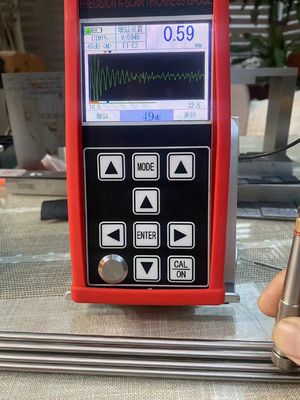 एक स्कैन बी स्कैन 0.001 मिमी htigh संकल्प घुसपैठ कोटिंग अल्ट्रासोनिक मोटाई गेज