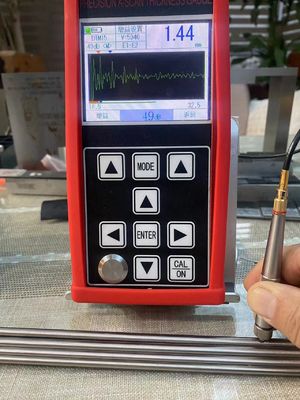 एक स्कैन बी स्कैन 0.001 मिमी htigh संकल्प घुसपैठ कोटिंग अल्ट्रासोनिक मोटाई गेज