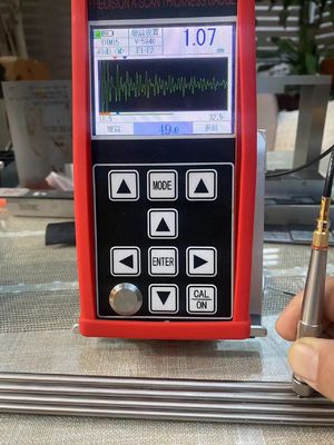 एक स्कैन बी स्कैन 0.001 मिमी htigh संकल्प घुसपैठ कोटिंग अल्ट्रासोनिक मोटाई गेज