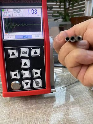एक स्कैन बी स्कैन 0.001 मिमी htigh संकल्प घुसपैठ कोटिंग अल्ट्रासोनिक मोटाई गेज