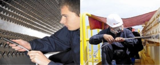 बॉयलर ट्यूब और हीट एक्सचेंजर के लिए बहु-आवृत्ति एडी करंट दोष डिटेक्टर HEF-24ET